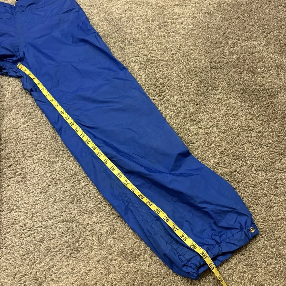 Vintage North Face Brown Label Gore-Tex Shell Pants Made In USA Blue Medium 80's